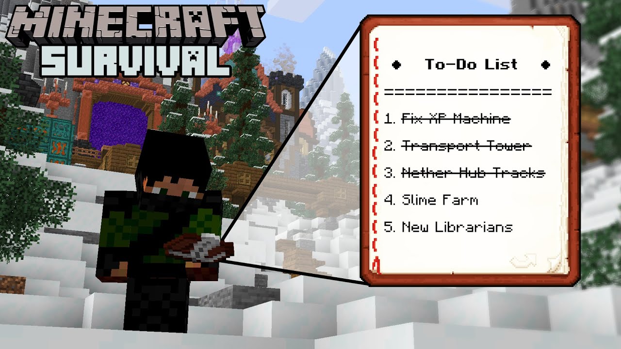 Tackling my TO-DO List! - Minecraft 1.19 Survival | Episode 48