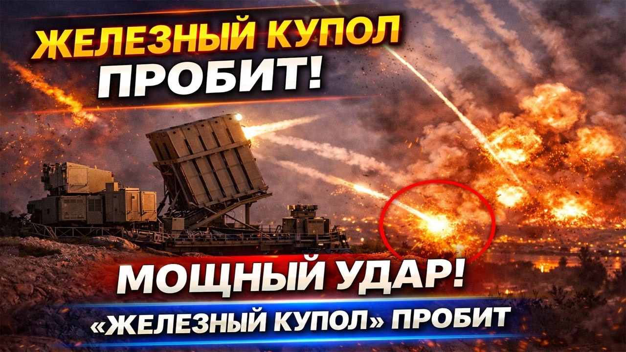 Шок для Израиля: ракеты прорвали «Железный купол»