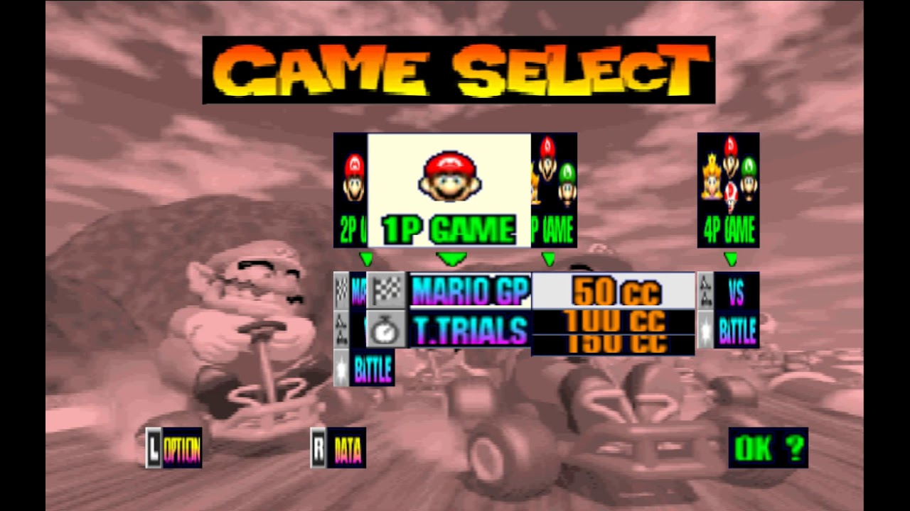 Mario Kart 64 En UltraHLE Emulador En Windows 10