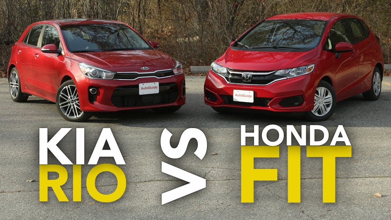 2018 Kia Rio vs Honda Fit Comparison: Which Subcompact Hatchback Is Better?