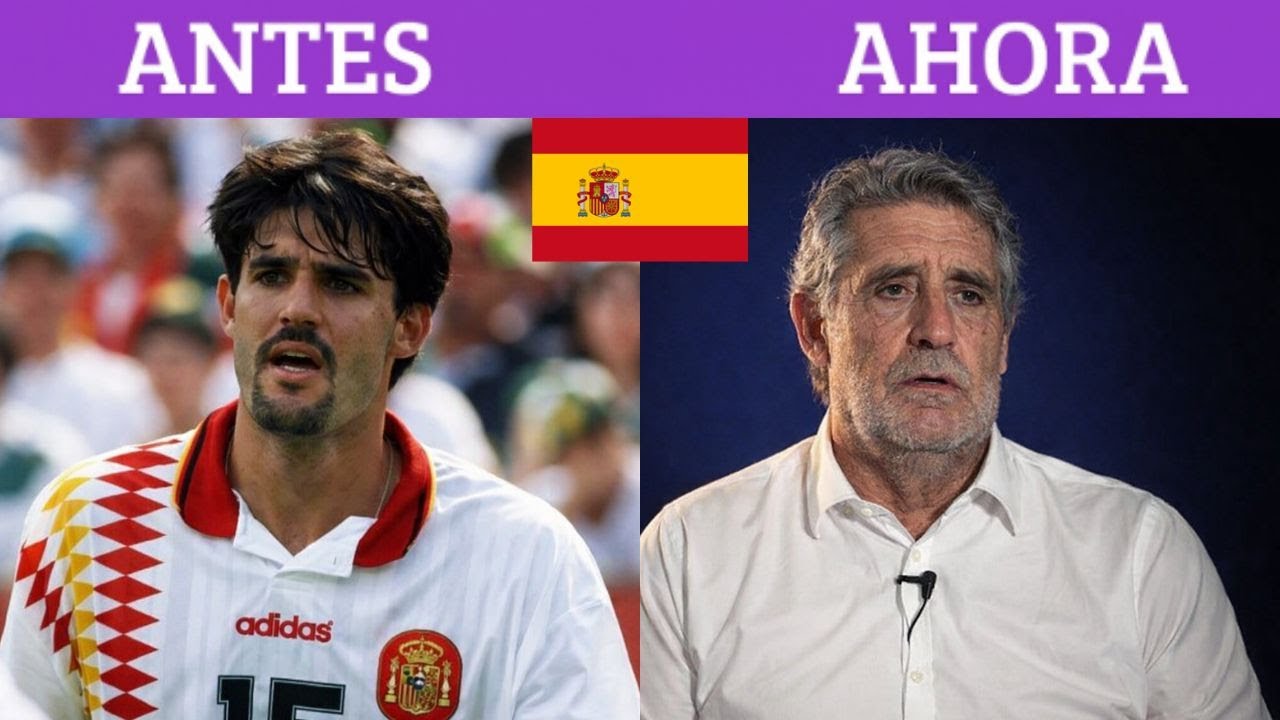 Así Lucen Hoy las Leyendas de la Selección de España 94 | Antes y Después