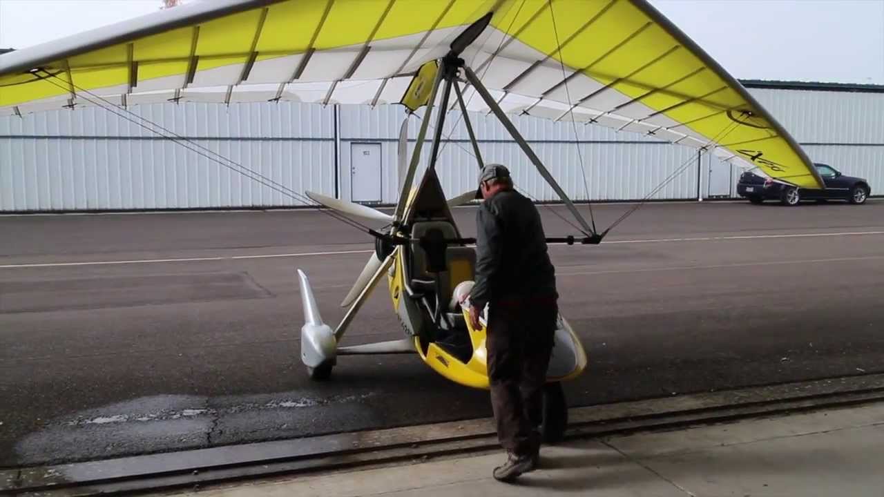My Powered Hang Glider Flight