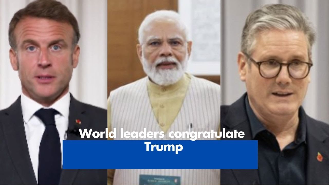 World leaders congratulate Trump