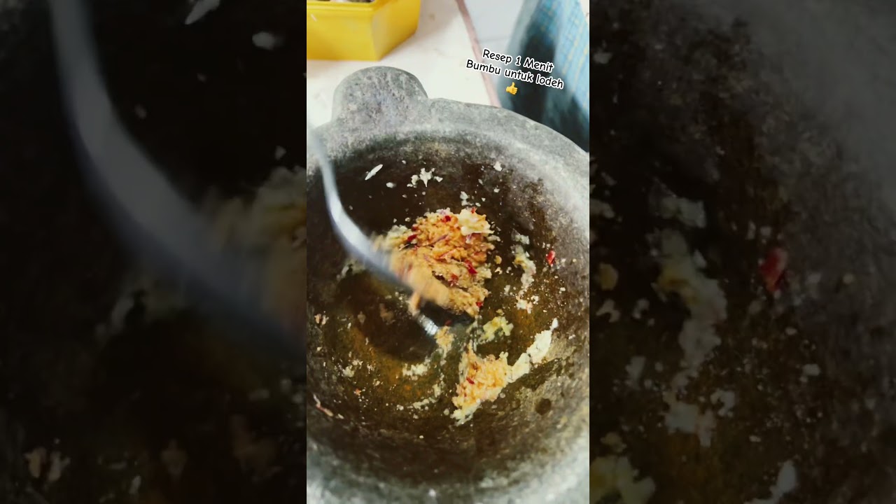 Resep 1 Menit bumbu untuk lodeh 