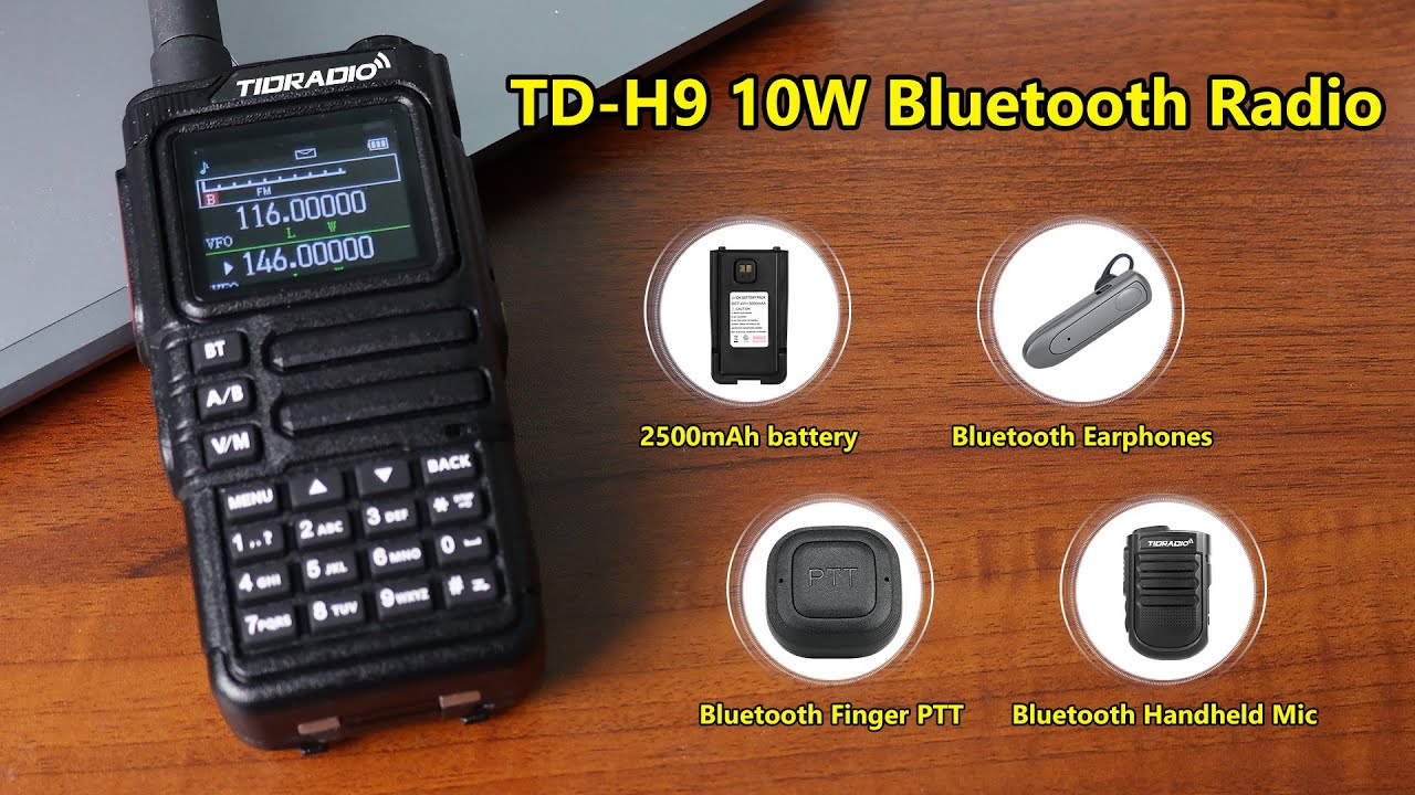 Check out the TD-H9 10W Bluetooth radio: unlock tons of new features!