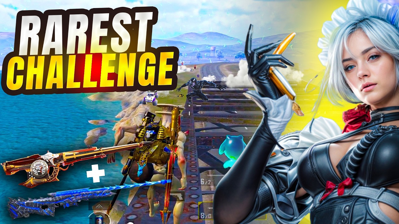 I Tried Rarest Chellenge In BGMI | Jevel funny commentry | 30 kills🤯