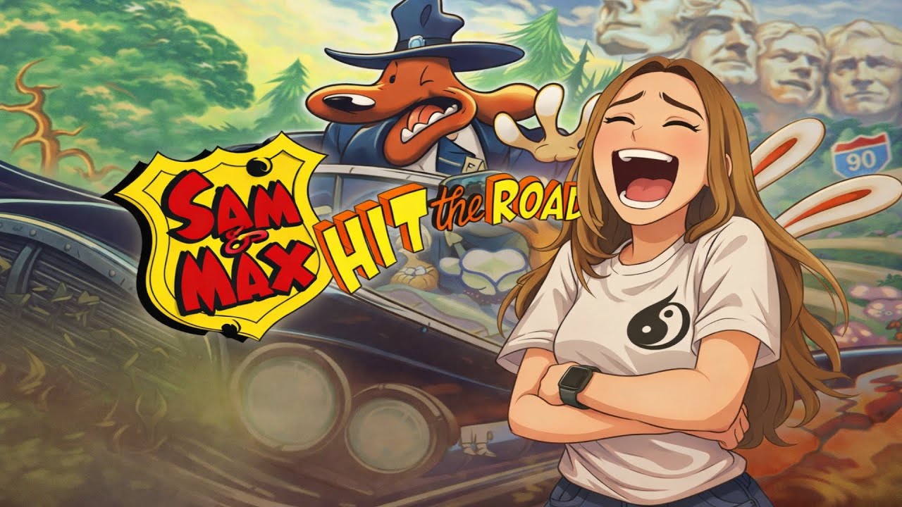 AVETE MAI VISTO UN GIOCO COSI FUORI DI TESTA?? | Sam & Max Hit the Road