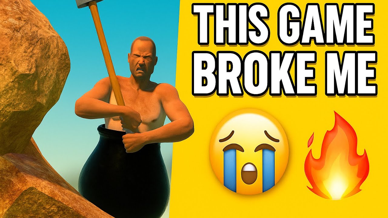 Getting Over It by Bennett Foddy – The Hardest Rage Game Ever! 😤🔥