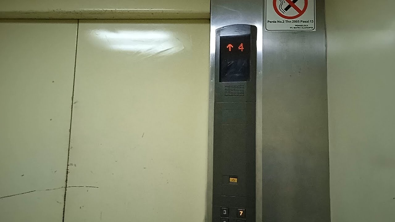 Mitsubishi GPS-III Traction Service Elevator at Grand ITC Permata Hijau, Jakarta