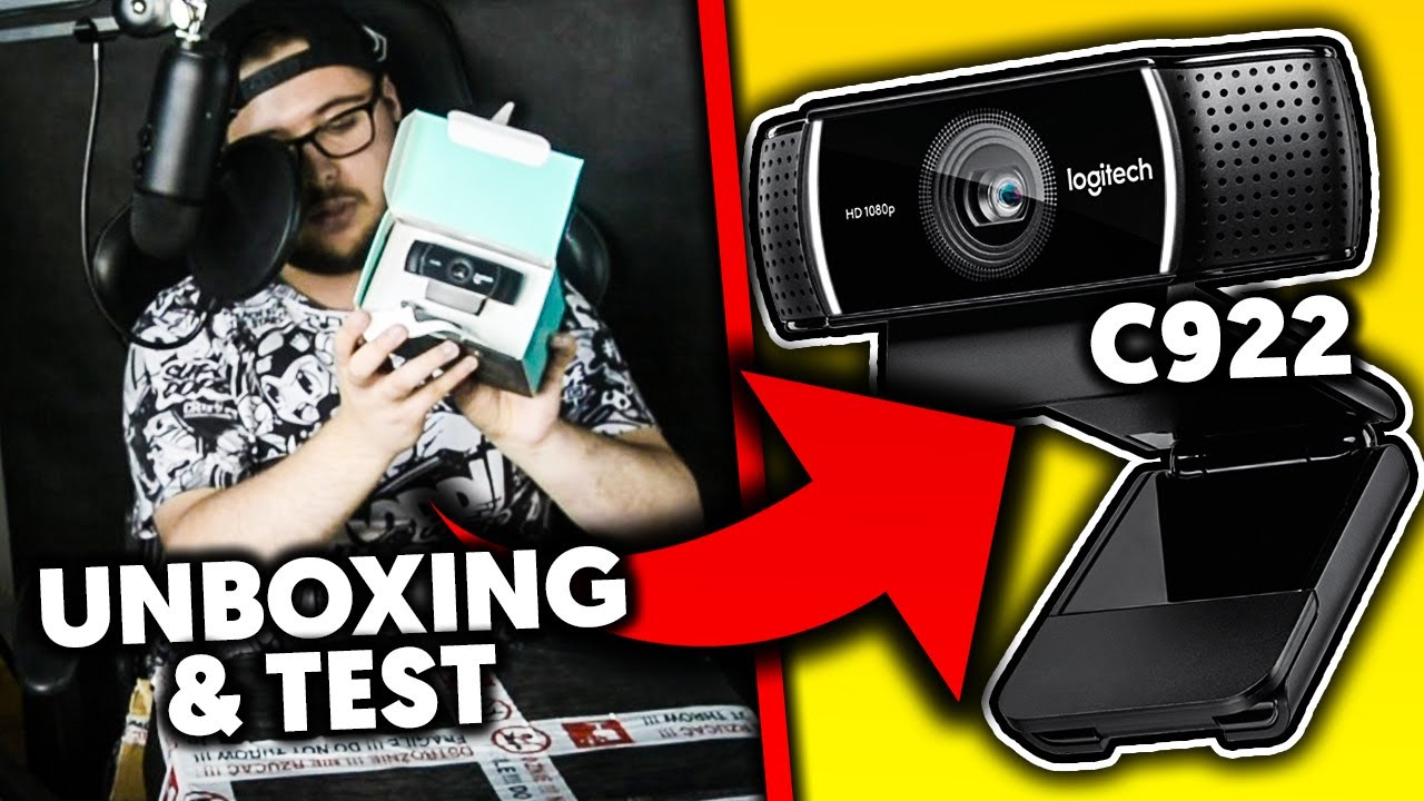 GENIALNA KAMERKA DO STREAMOWANIA I NAGRYWANIA - Logitech C922 Pro Stream 🔴 UNBOXING / TEST