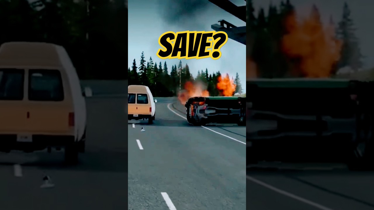 Cars Massive Pit - BeamNG.Drive #beamng  #beamngdevshorts #beamngcrashes  #beamngshort#viralshorts