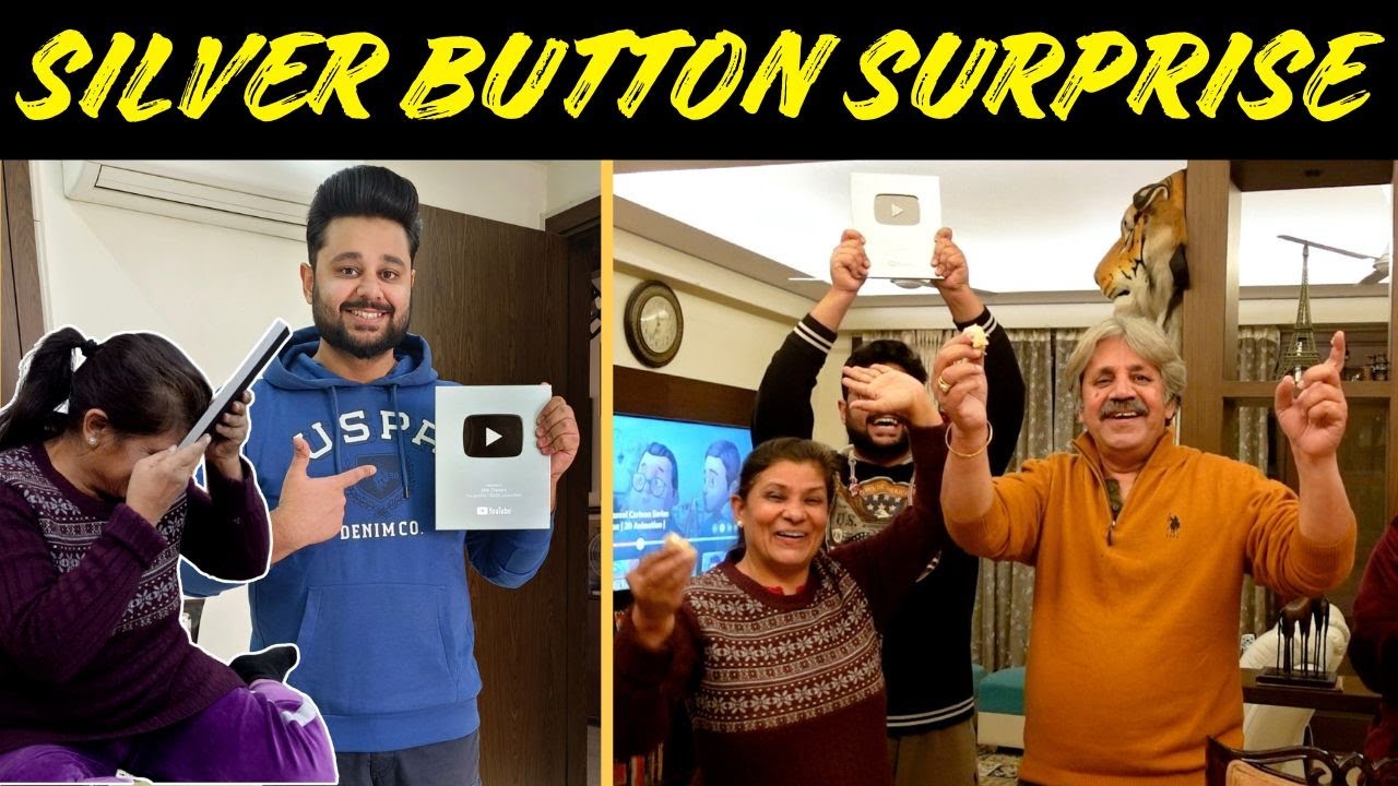SILVER PLAY BUTTON IS HERE | THANK YOU YOUTUBE FAMILY FOR 100K SUBSCRIBERS