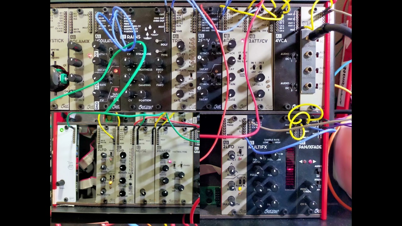 Generative music with AEModular synth #relax #cosmic #study #chill #chillmusic #ambient [NoTalk] 003