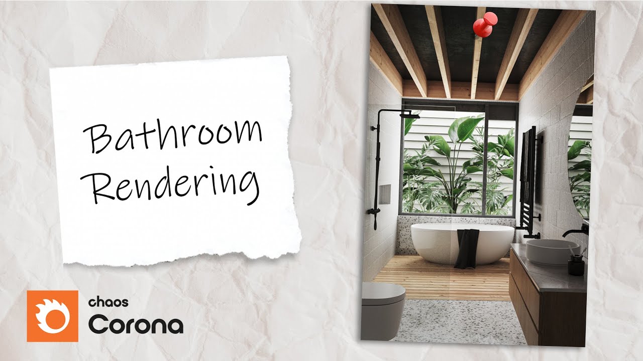 Rendering a Realistic Bathroom (Free Scene Inside!)