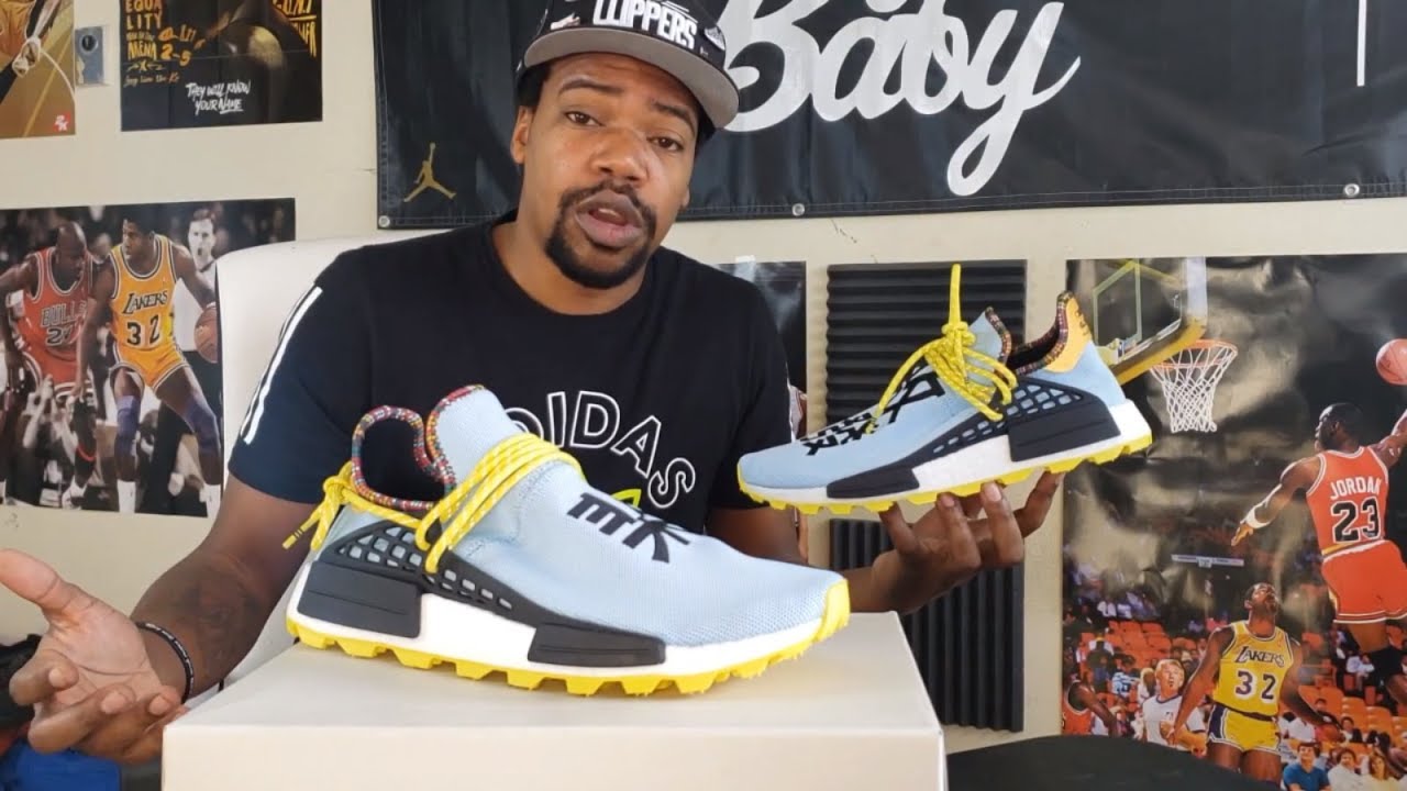 THE PHARRELL X ADIDAS NMD HU 