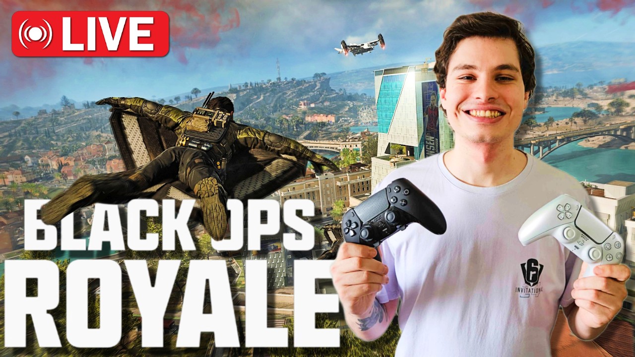 🔴 AO VIVO - MODO SOLO no COD WARZONE!! (PS5)