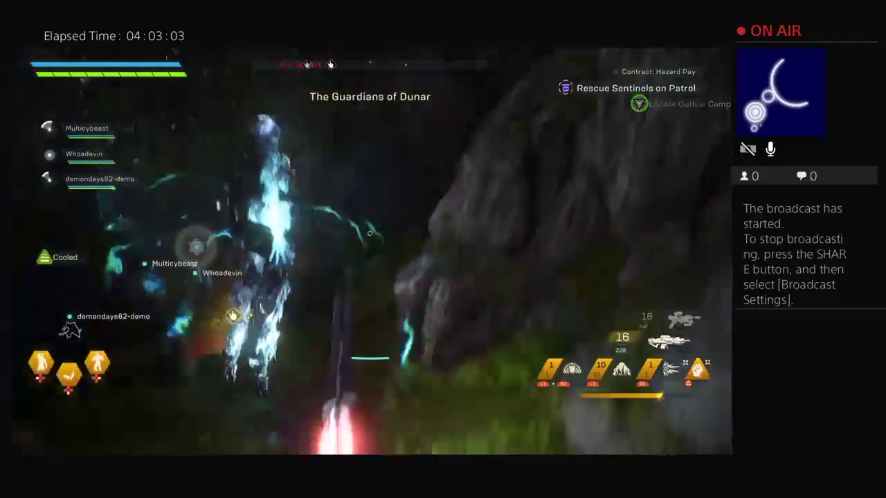 GraffitiOnTheSun's Live Stream of  Anthem Patch 1.04
