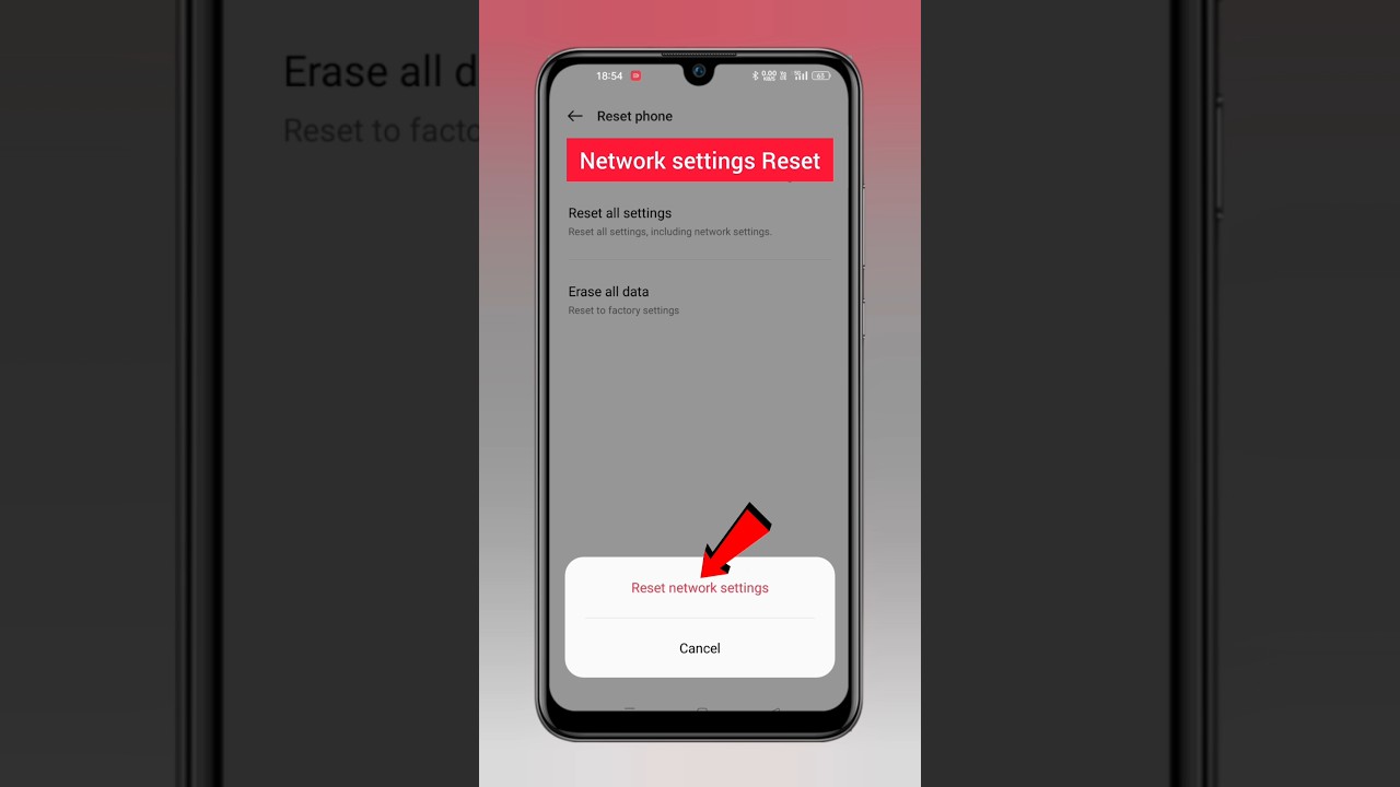 Network Not Working? Network Settings Reset | Android Network Issue #techfrack #shorts