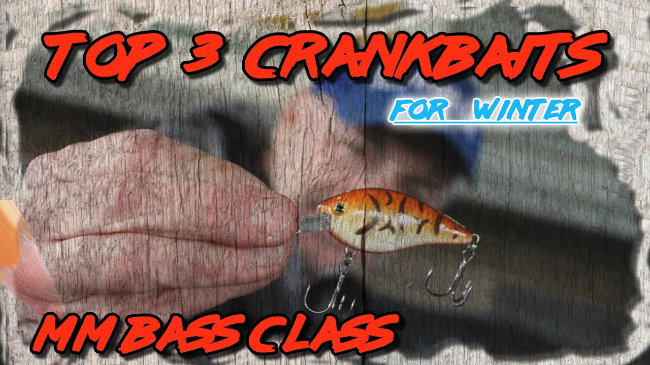 Choosing the 3 BEST Strike King Crankbaits for Winter Fishing!!
