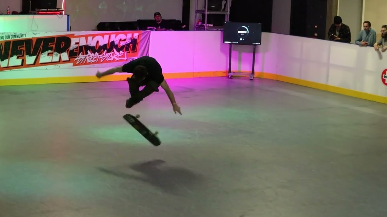 Harry Fisher - 3rd place Pro - run 2 &ndash; Dutch Freestyle Skateboard Open 2024