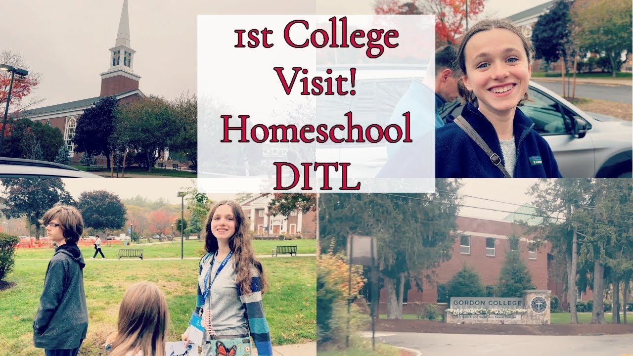 1ST COLLEGE VISIT || Homeschool High School || Homeschool Day in the Life