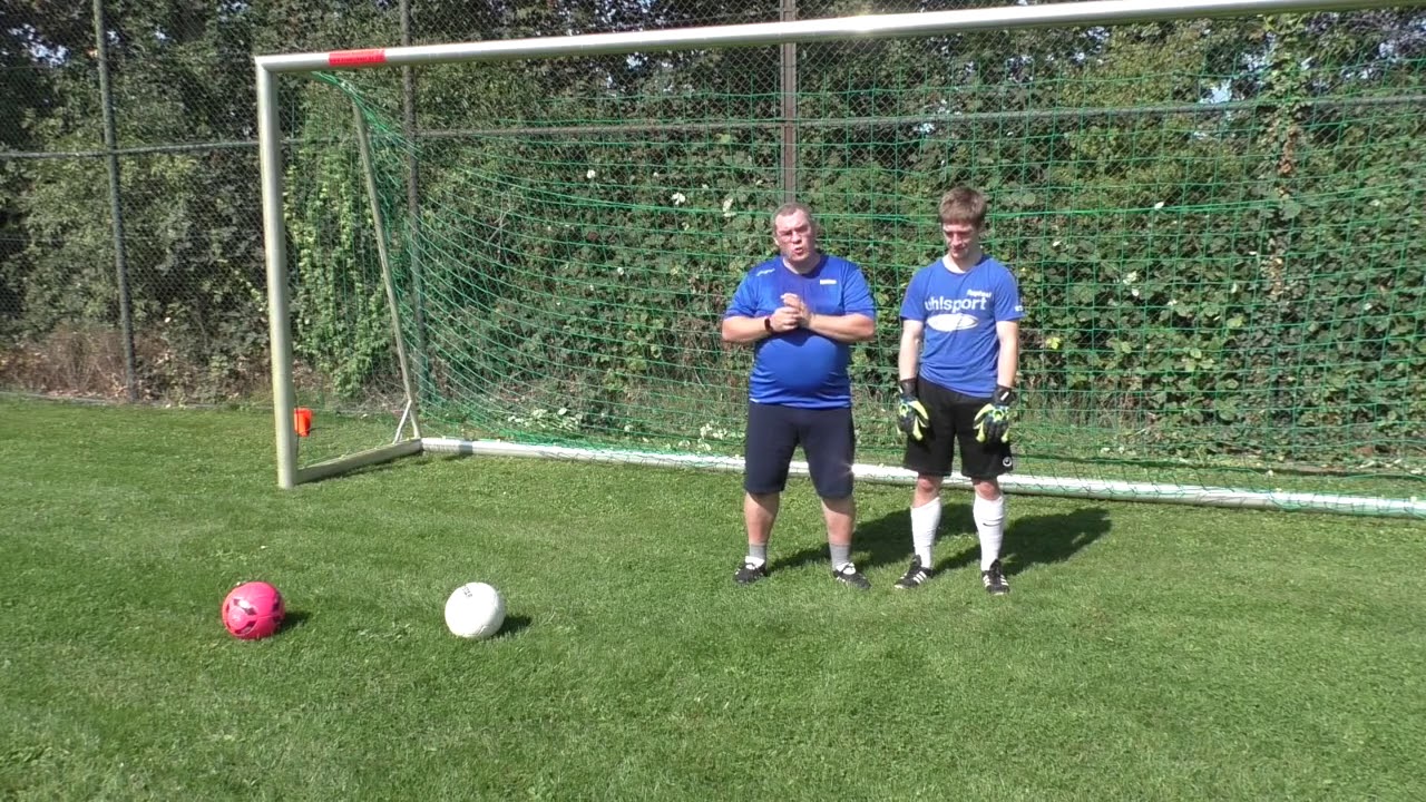 virtuelles Torwarttraining - Abdruck reload
