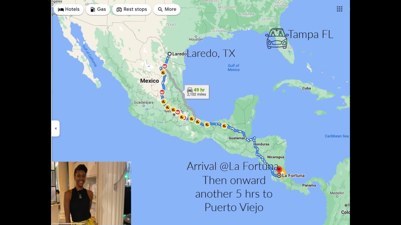 Single Mom Drives From Florida to Puerto Viejo, Costa Rica! Would YOU Be Brave Enough??