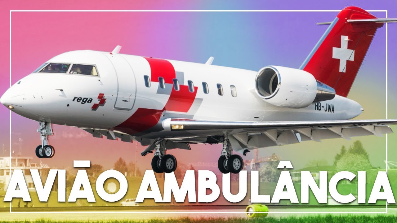 AVIÃO AMBULÂNCIA!? - Bombadier Learjet Aeromédico LABACE 2018