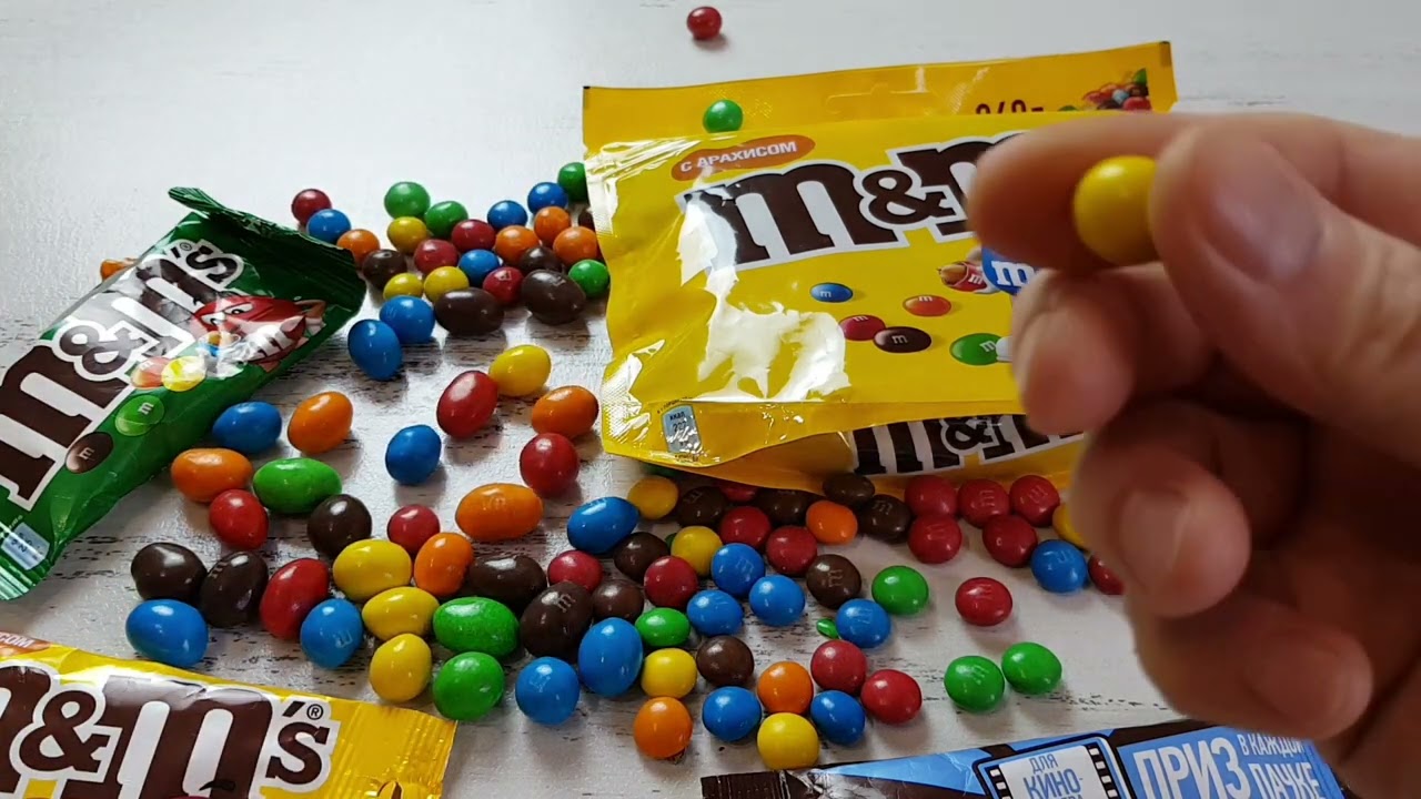 M&M‘s  COLLECTION  CANDY UNBOXING 1