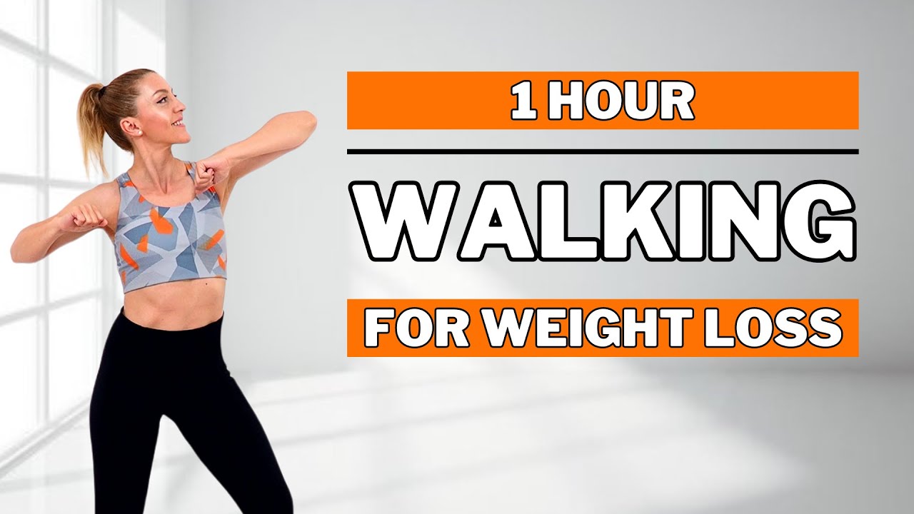 🔥1 HOUR WALKING WORKOUT for WEIGHT LOSS🔥ALL STANDING🔥NO JUMPING🔥KNEE FRIENDLY🔥