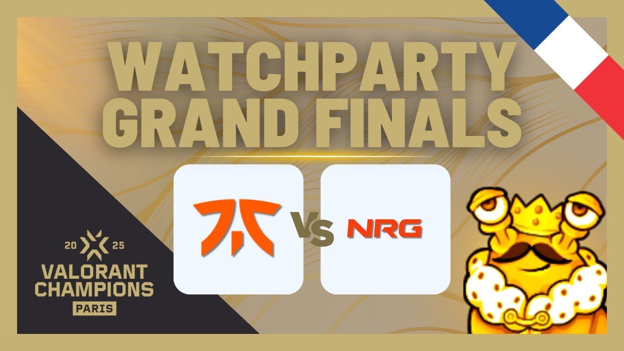 [MERCH IS LIVE!] NRG vs FNC | VCT Champions 2025 | Grand Final (Bo5) | !merch