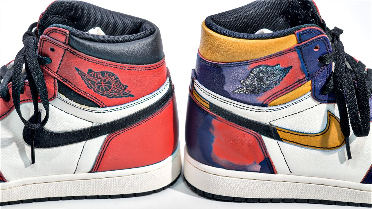Let's make Jordan 1 'Chicago' taste by Nike Jordan 1 'LA to Chicago' - VeTiVeR