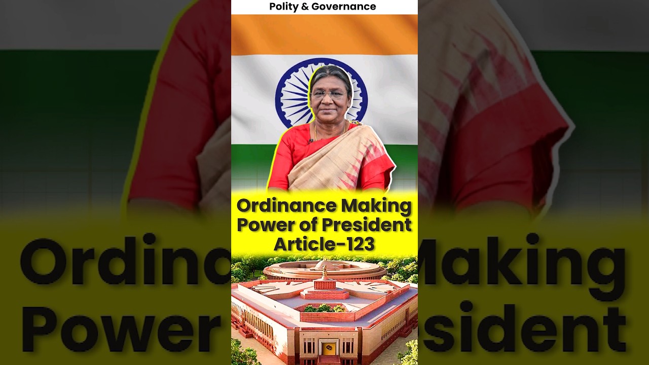 Ordinance Making Power of President: Article-123