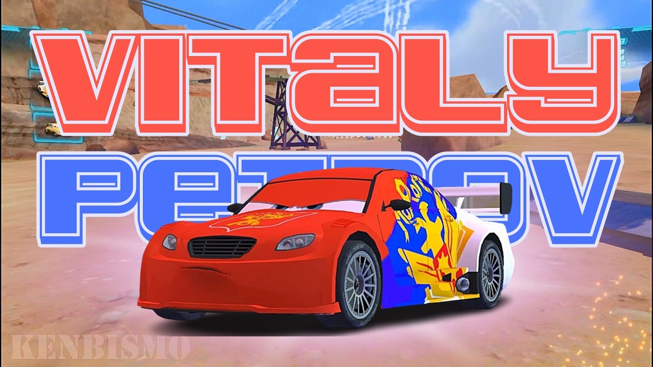 Cars 2 The Video Game International Racers DLC Mod - Vitaly Petrov - Canyon Run - Extreme Speed