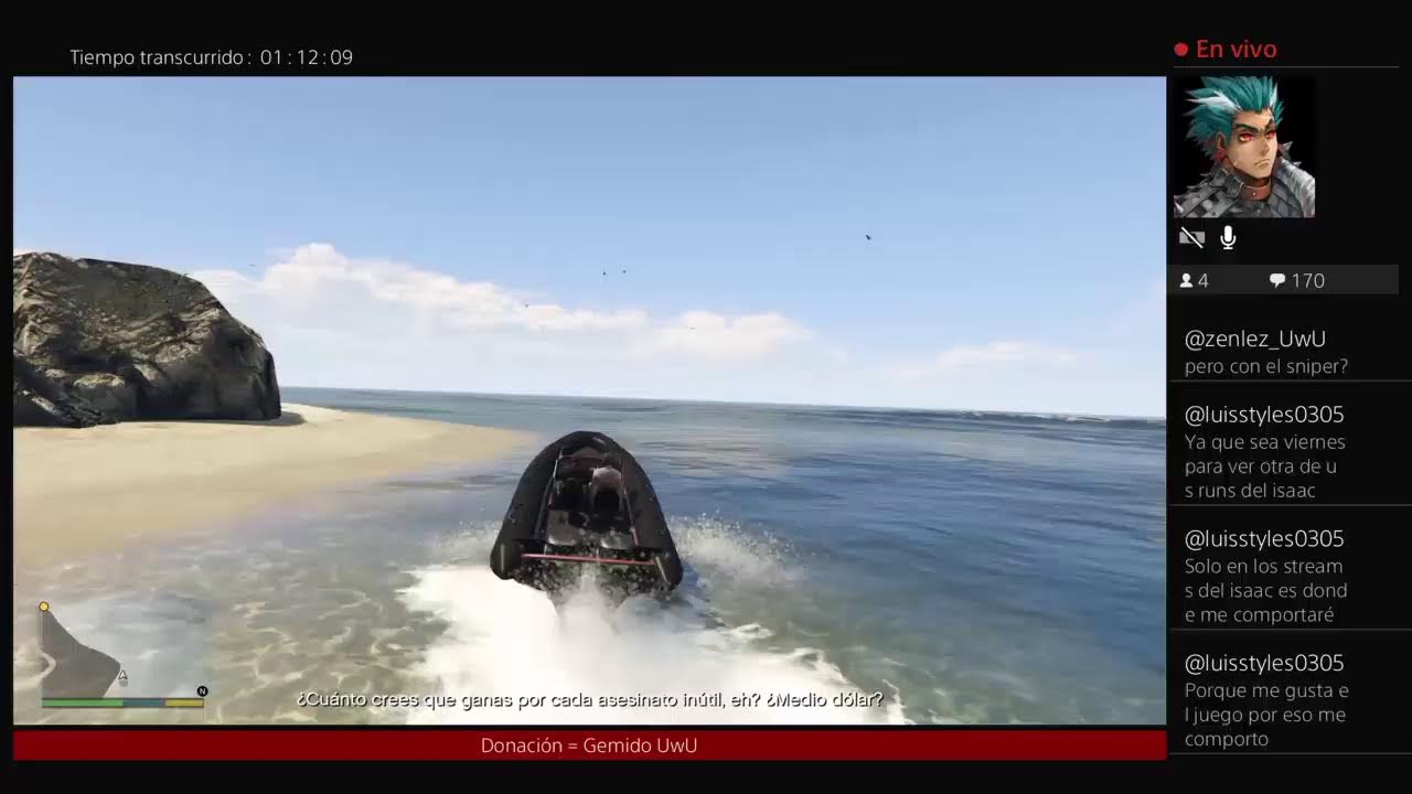 GTA V atrapando al M3ncho en el desierto