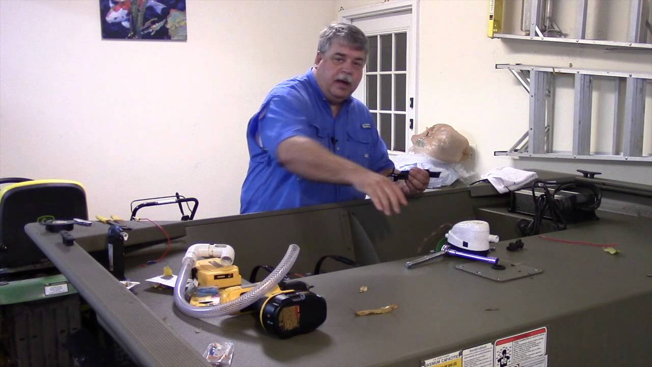 Installing the Bilge Pump