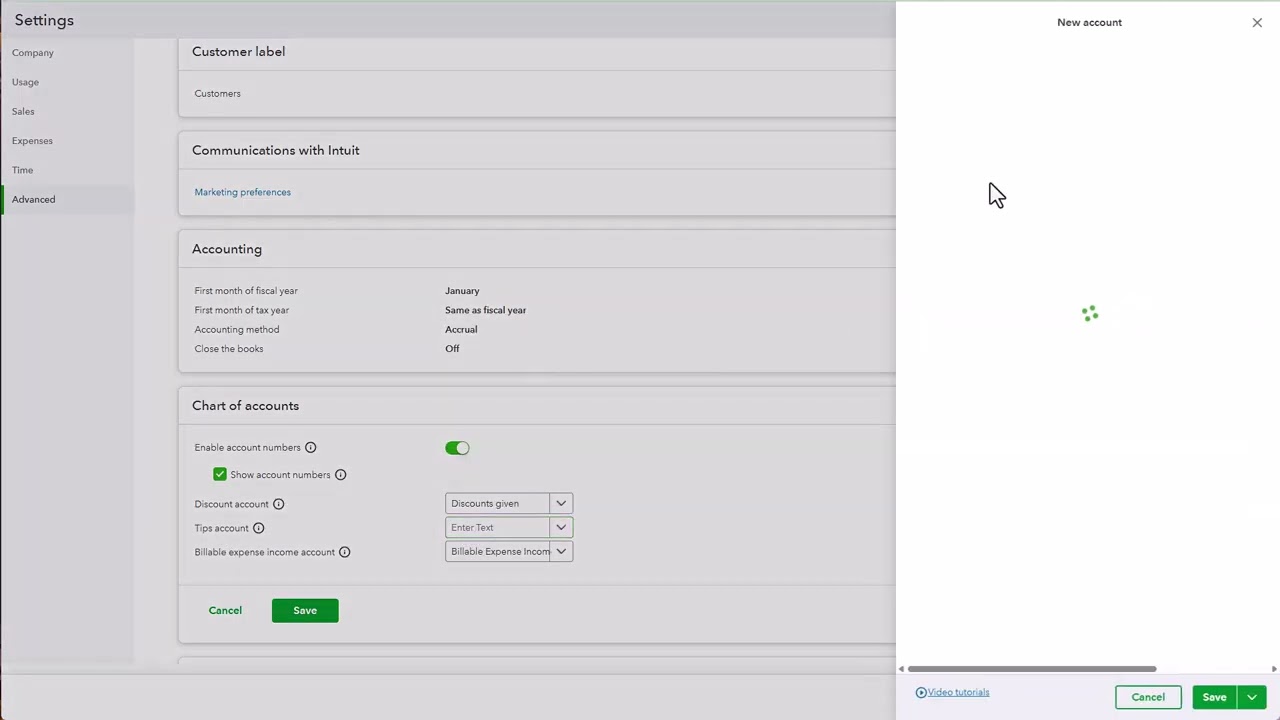 QuickBooks Online (QBO) Settings 2