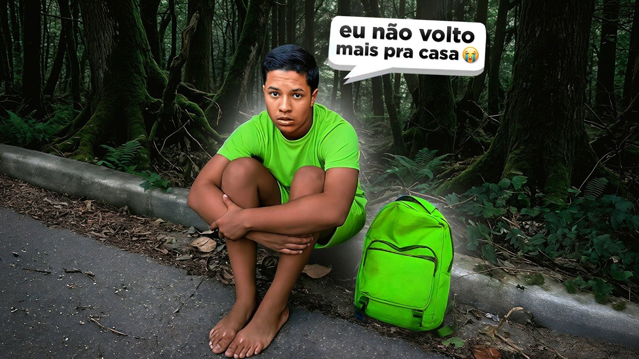 O PIOR ACONTECEU&hellip; O KAIQUE FUGIU DE CASA 😭😭😭