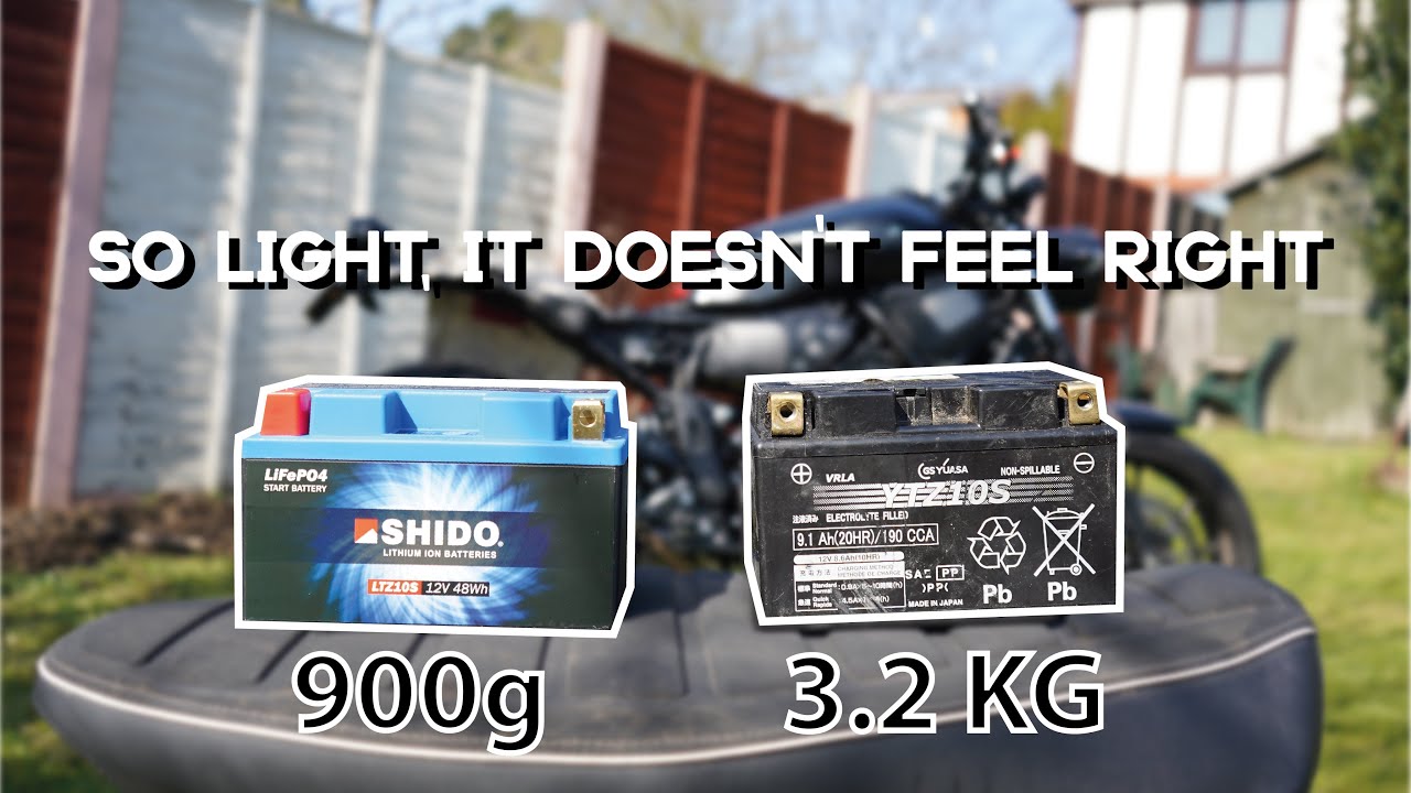 SHIDO lithium battery | INSTALLATION | XSR700