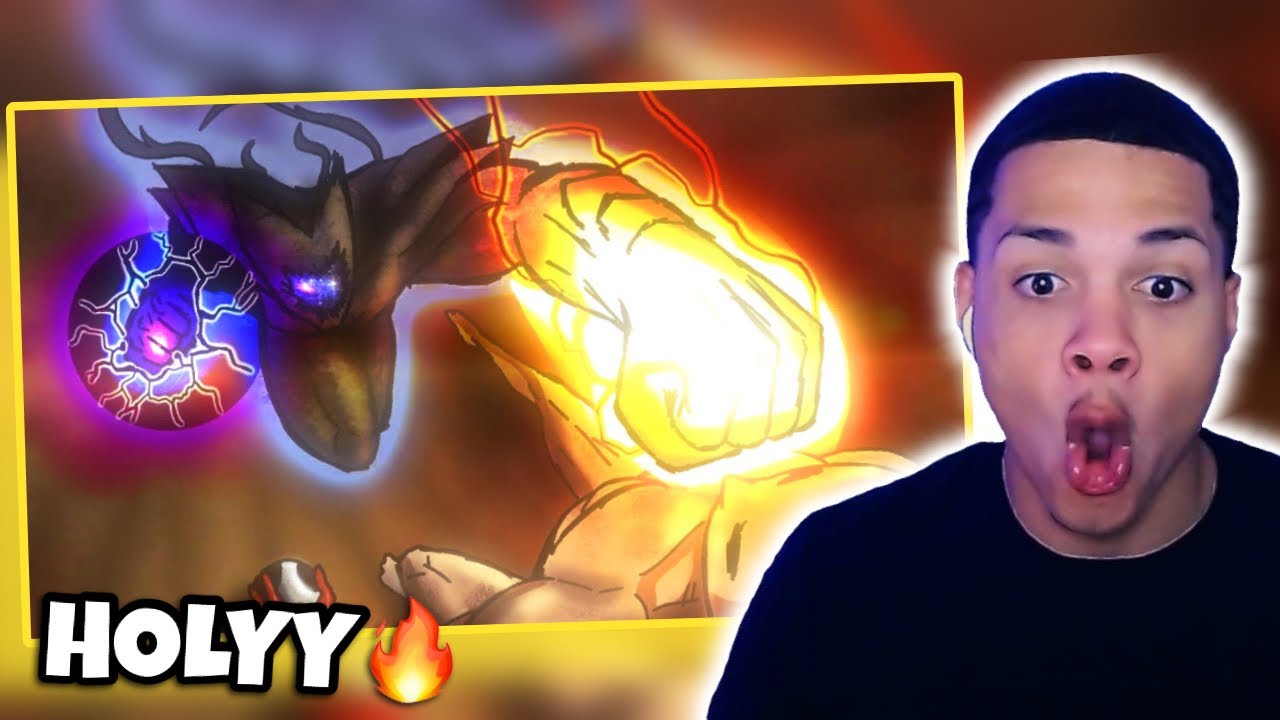 SAITAMA VS COSMIC GAROU - Serious Table Flip Fan Animation BLIND REACTION!!