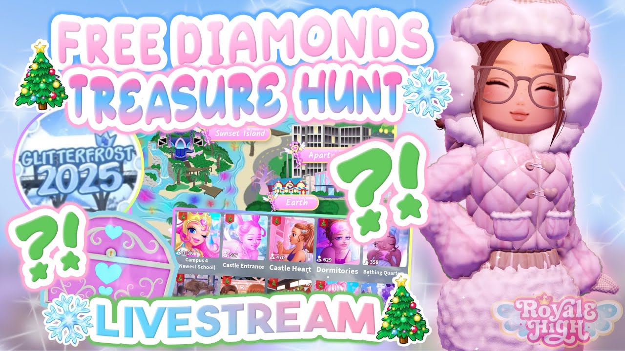 TREASURE HUNT DAY 5 🎄 COME HANGOUT 🤍 | 