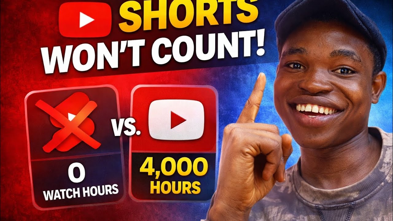 Shorts Will NOT Get You 4,000 Watch Hours (Truth You Must Know)