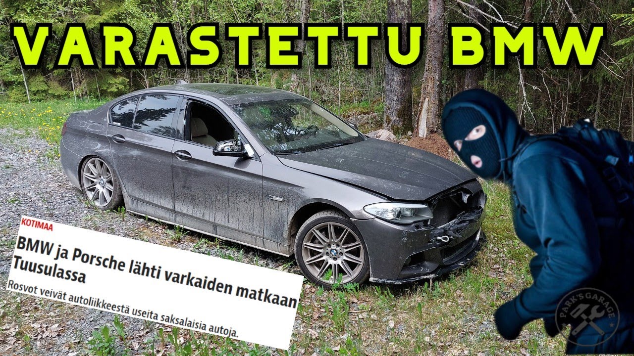 VARASTETTUJEN AUTOJEN JÄLJILLÄ!