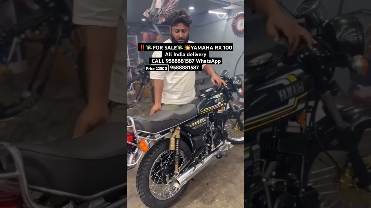 ‼️💸FOR SALE💸💥YAMAHA RX 100 All India delivery  CALL 7297065384 WhatsApp 7297065384 