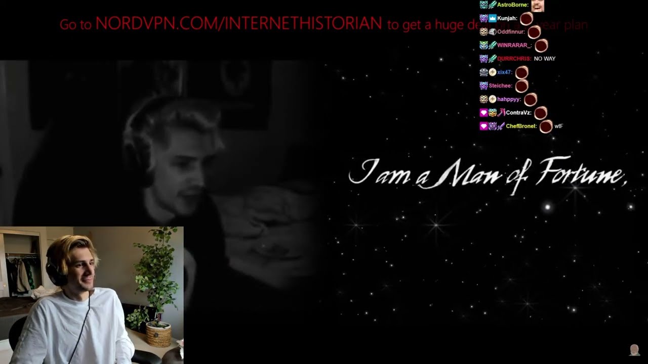 xQc Finds Himself In A Internet Historian Video