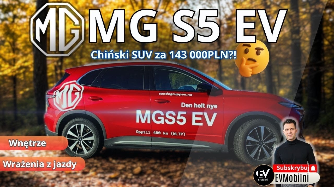 Chiński MG S5 EV &ndash; test SUV-a za 143 000 PLN. Czy wart swojej ceny? 🤔