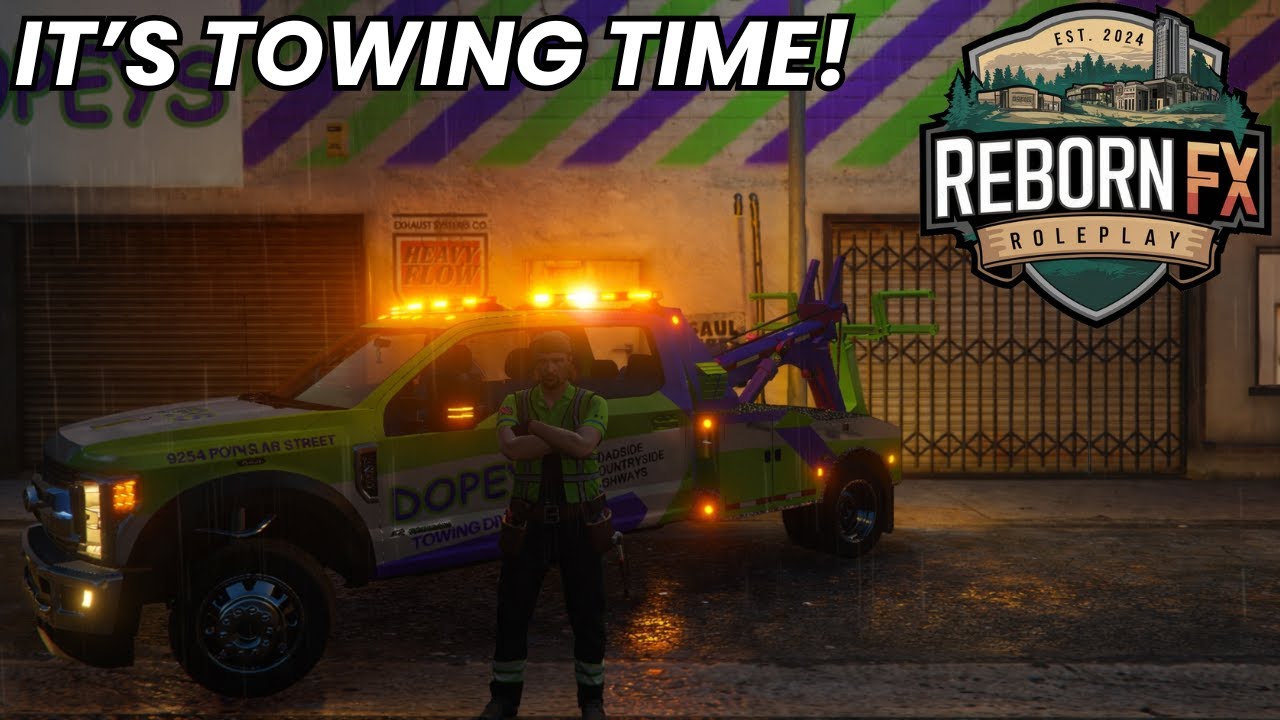 It's Towing Time! | Civ Life Ep. 2 | Reborn FX