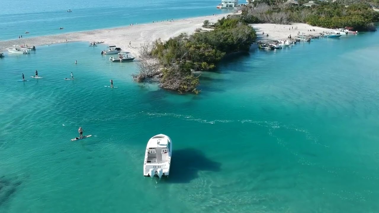 Drone video from our paddleboard trip on Florida's gulf coast.