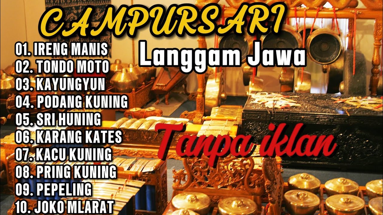 TANPA IKLAN ‼️ CAMPURSARI LANGGAM JAWA FULL SRAGENAN NYAMLENG