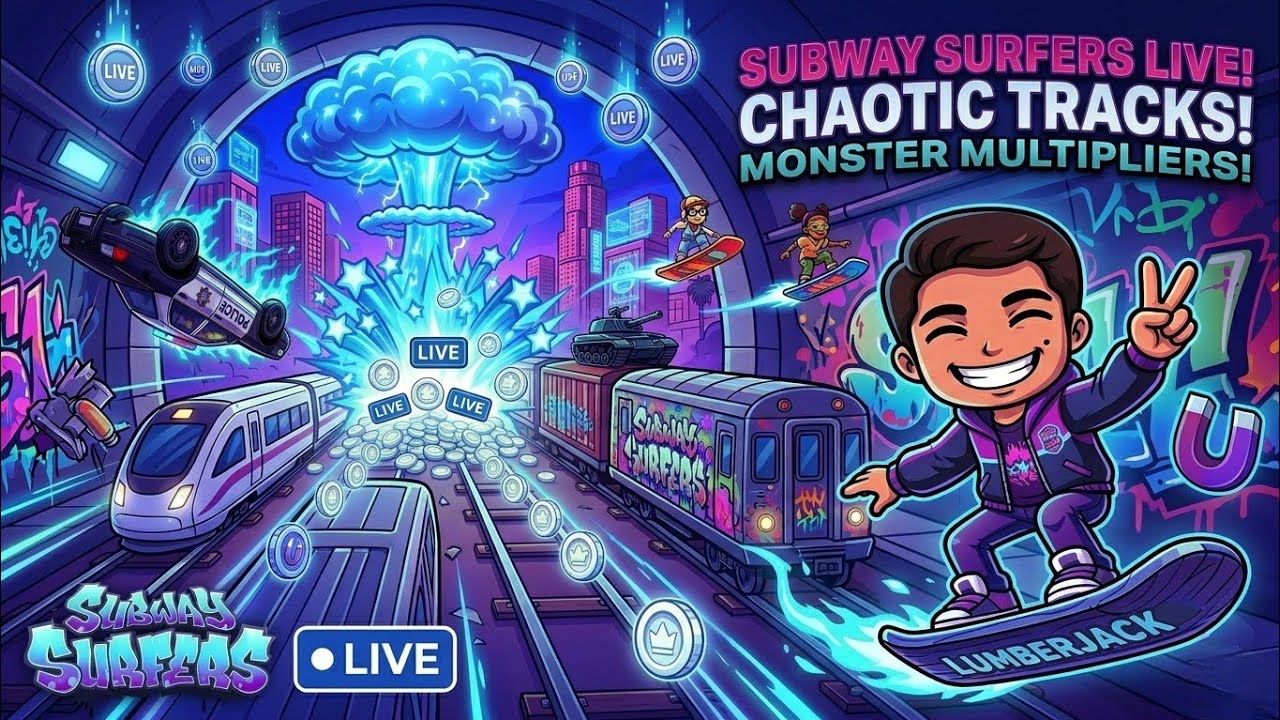 🔴 INSANE Subway Surfers Run LIVE!